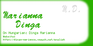 marianna dinga business card